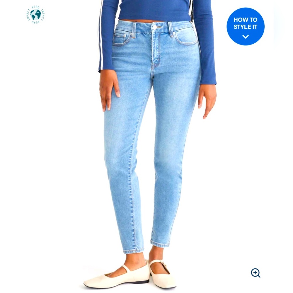 NWT Aeropostale Curvy Jeggings - Picture 3 of 5
